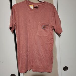 Carhartt Women Rose Short Sleeve Pocket Tee